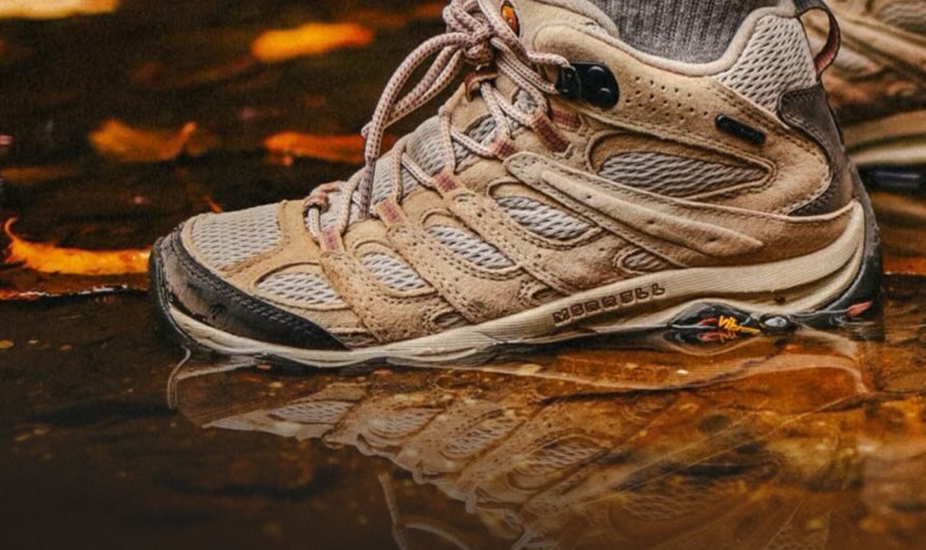 Person running on trails