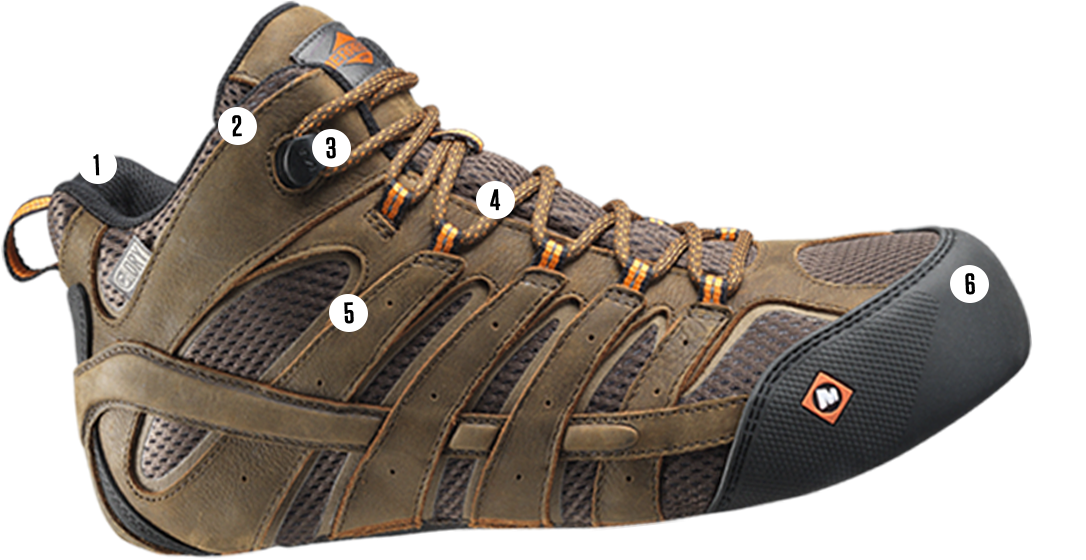 merrell composite toe safety shoes