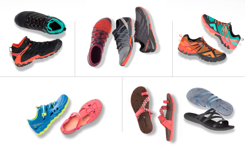 merrell walking shoes canada