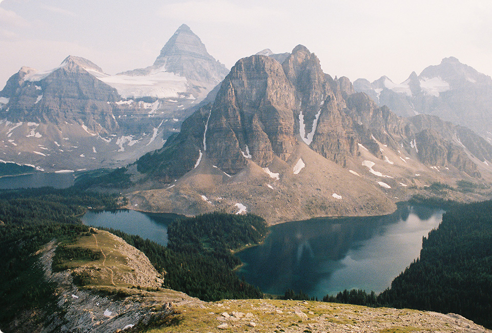 The Niblet trail in Mount Assiniboine Provincial Park.