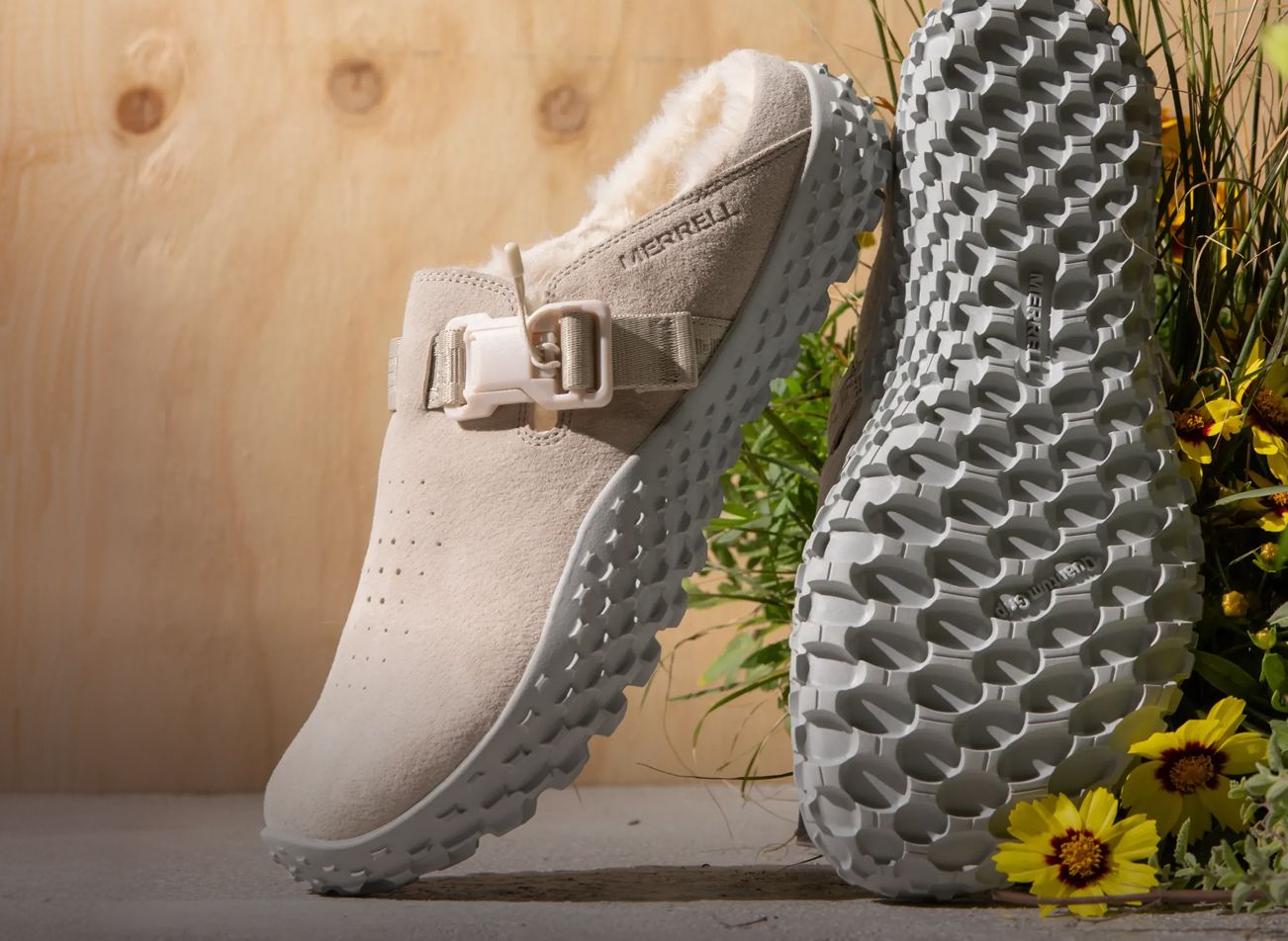 Closeup of a Merrell Everyday boot