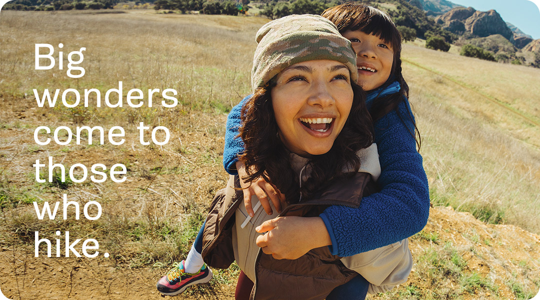 Big wonders come to those who hike.