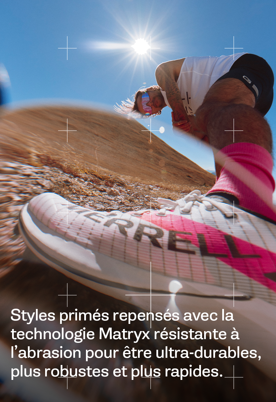 Styles primés repensés avec la technologie Matryx résistante à l'abrasion pour être ultra-durables, plus robustes et plus rapides.