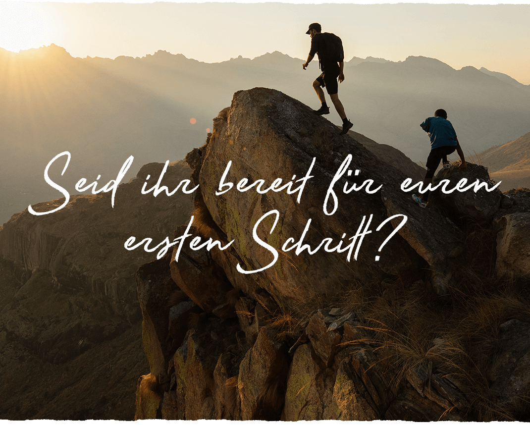 Are You Ready To Take Your First Step?