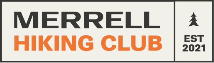 Merrell Hiking Club logo.