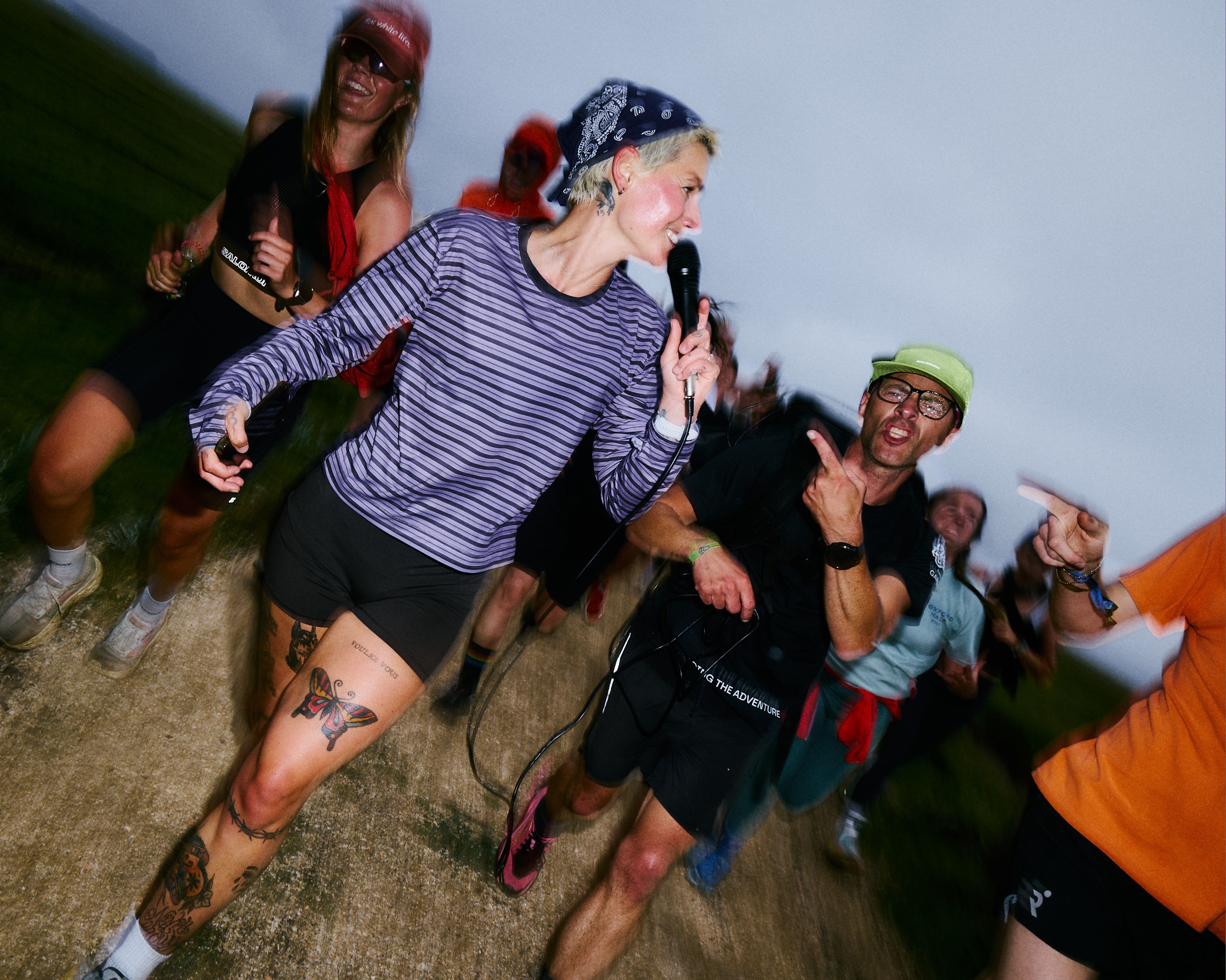 Runners at the Merrell Love Trails Festival activation