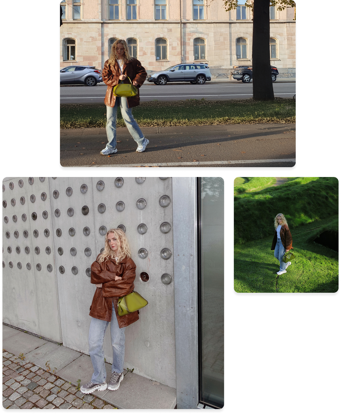 Lifestyle images of Fanny in Stockholm