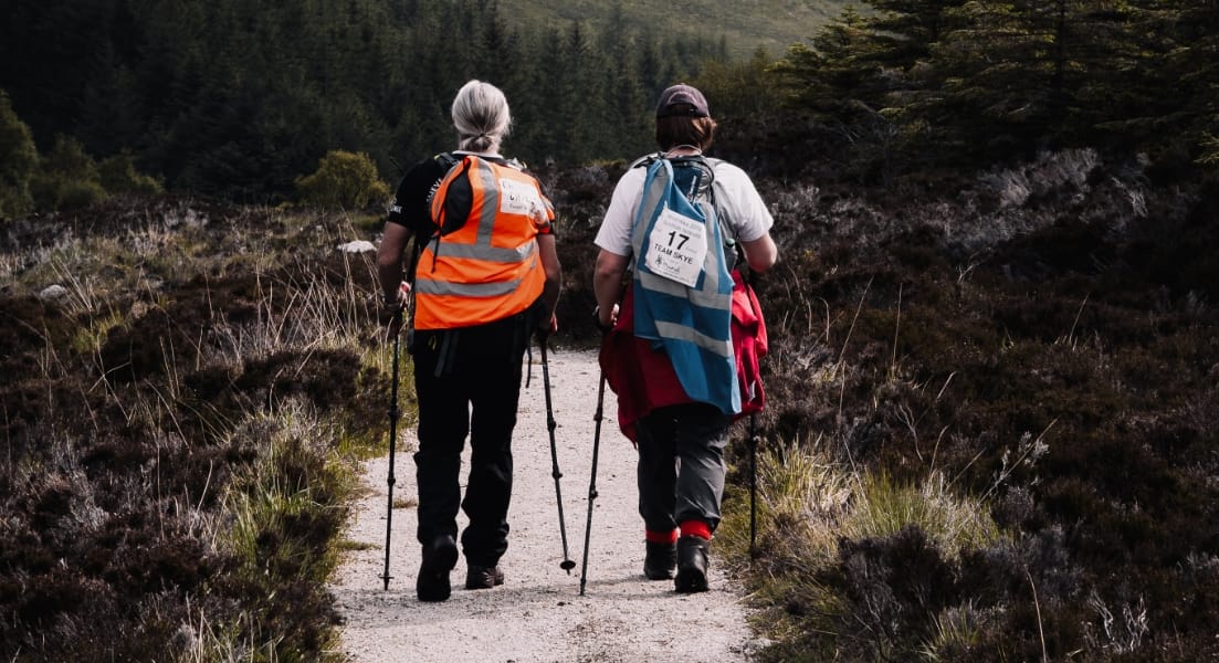 Group of hikers