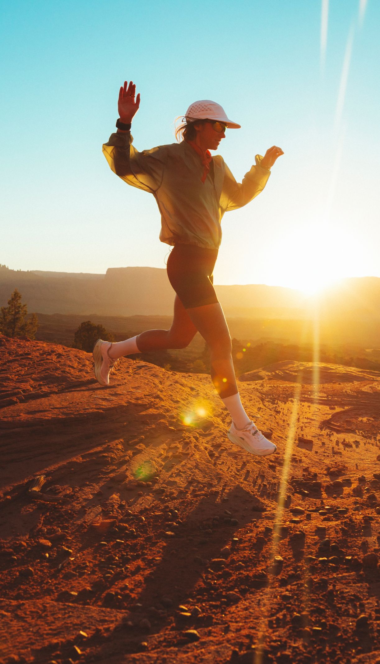 Man
  walking on the sidewalk