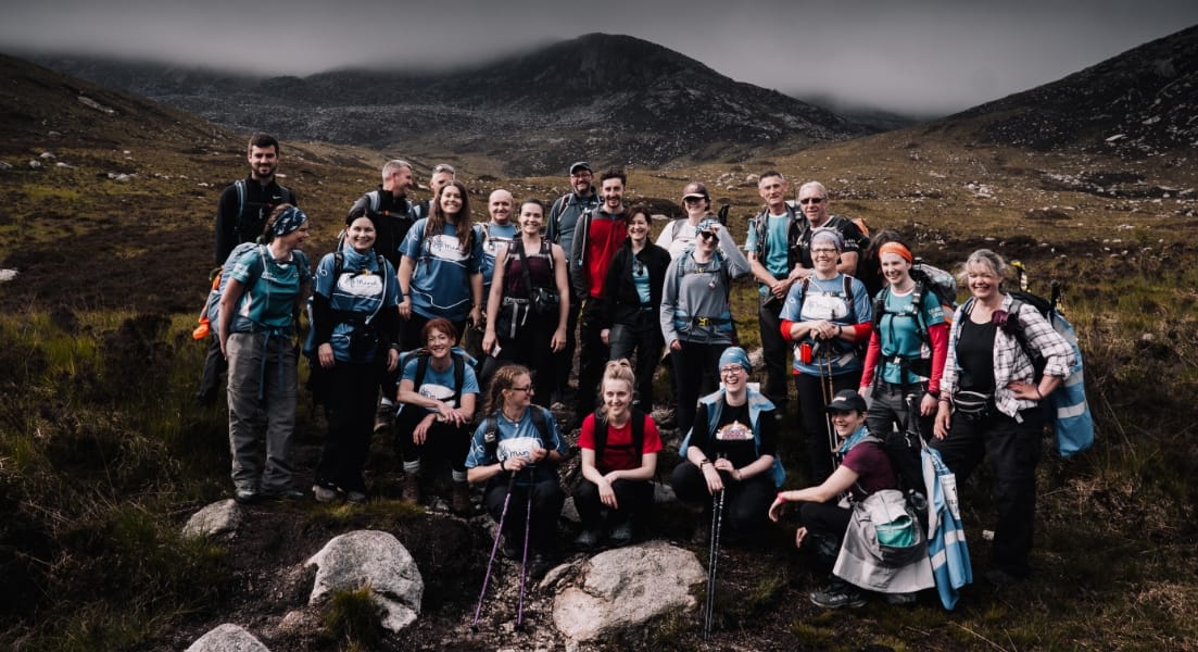 Group of hikers