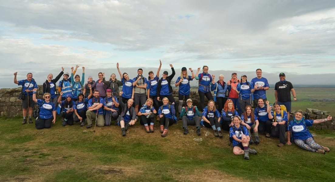 Group of hikers