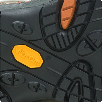 Vibram outsole.