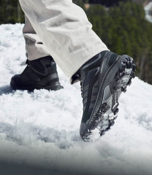 Merrell ice and snow collection.