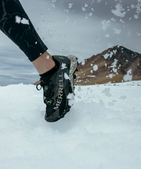 Trail running.