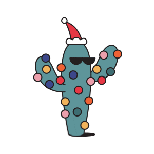 Dancing cactus animation