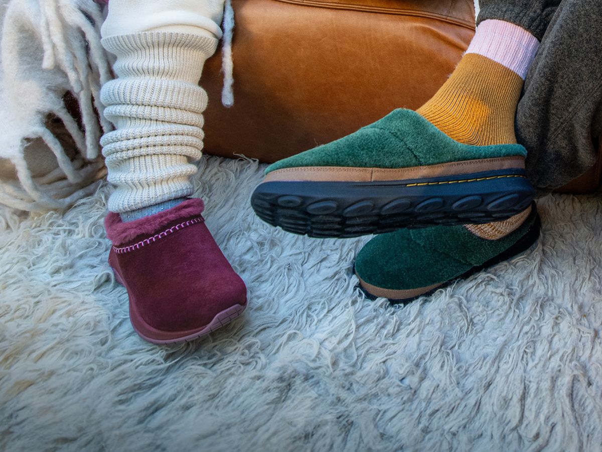 Closeup of a Merrell Everyday boot