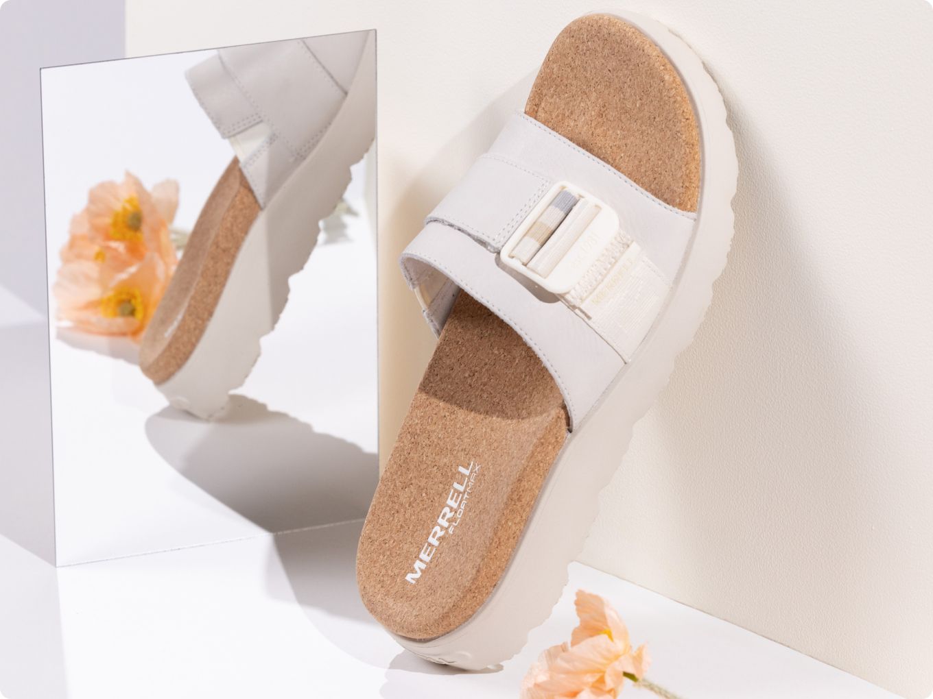 Sandals and slides.