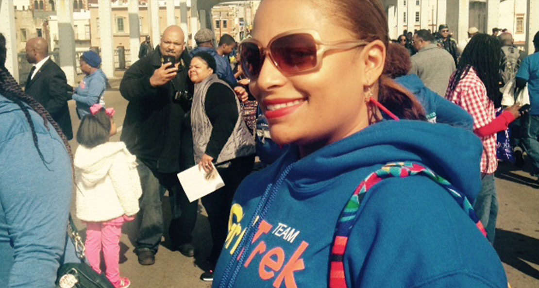 Ambassador Mirna Valerio Interviews jewel bush from Girl Trek.