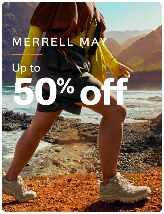 Shop the Merrell May sale.