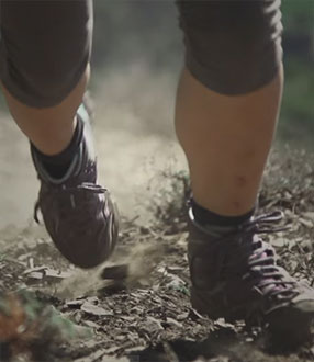 Capra Hiking Shoes in Action