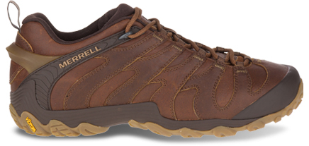 merrell leather walking shoes
