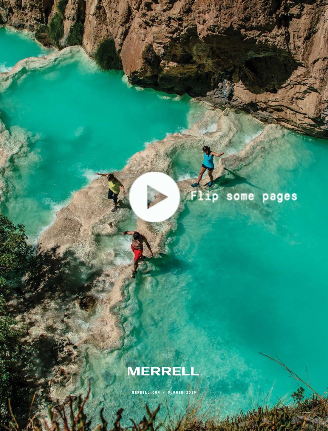 Inside Merrell Summer Catalog Merrell