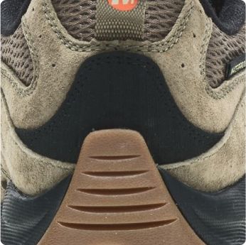 Close-up of a Merrell Trail Gloves.