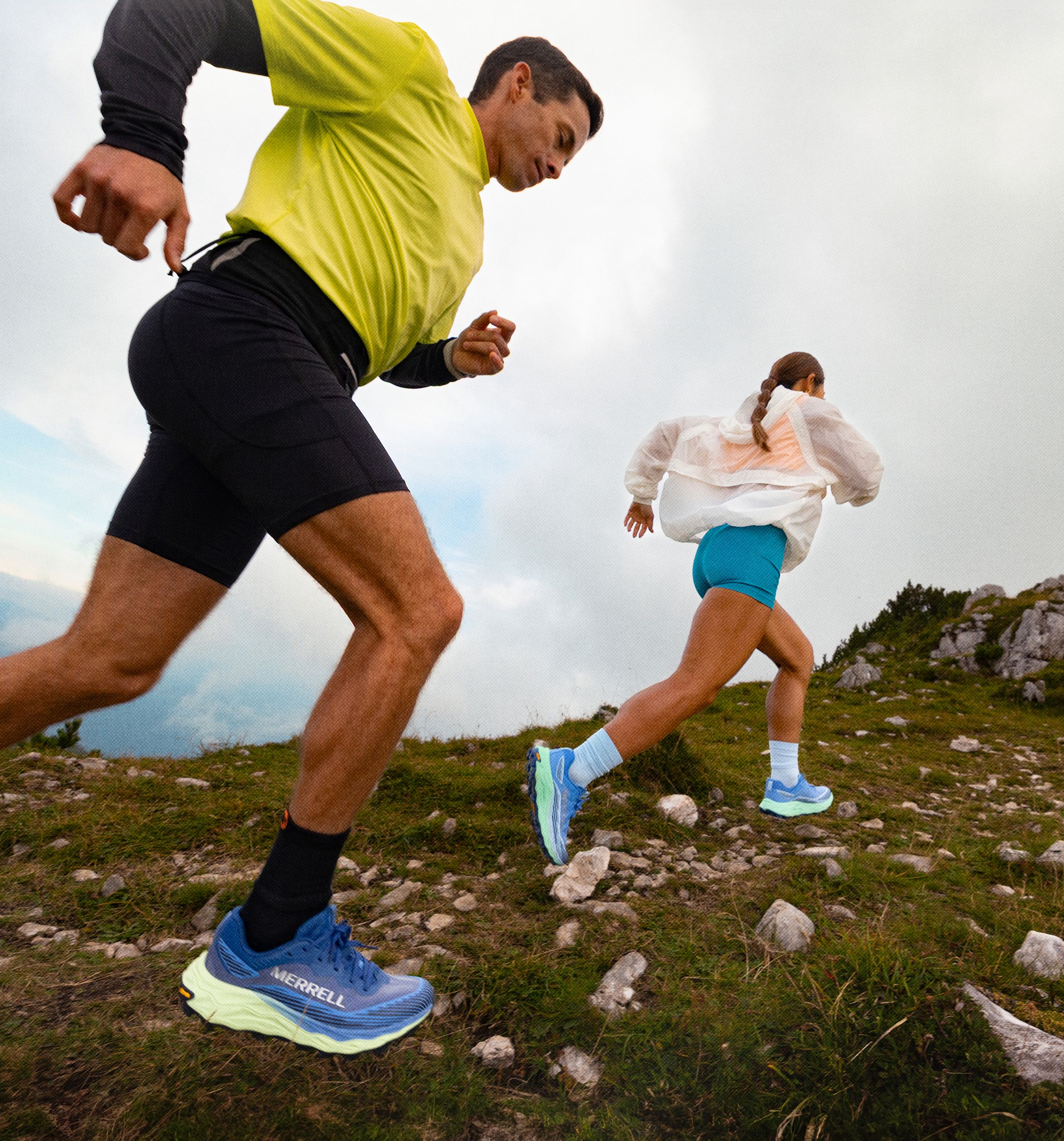 Trail running shoes