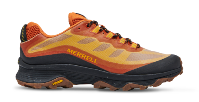 Men's Moab Speed in Orange.