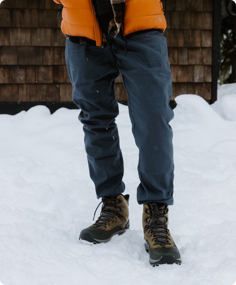 Merritt hiking boots top