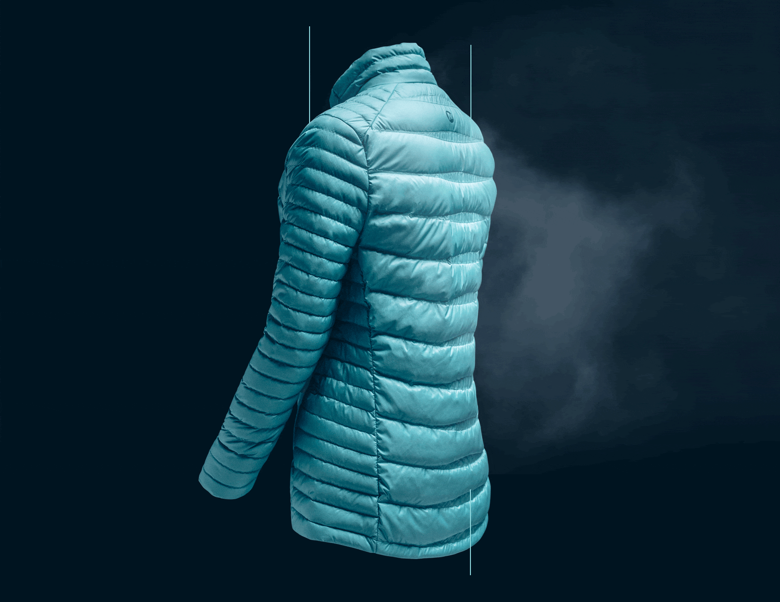 the back of a Ridgevent Jacket