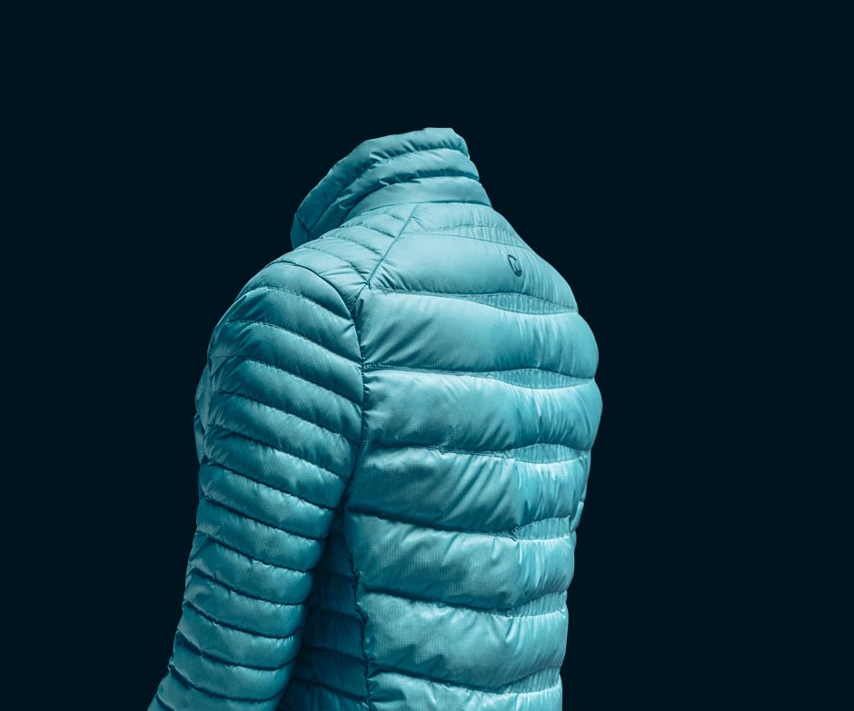 Merrell Ridgevent teal jacket.