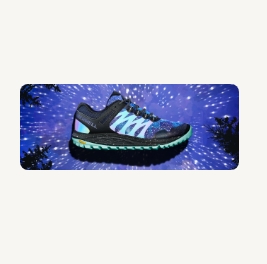 A Nightsky Sneaker.