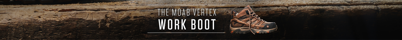 The Moab Vertex Work Boot