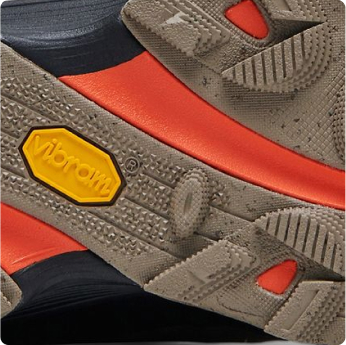 Vibram outsole.