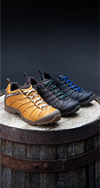 two different colored shoes online