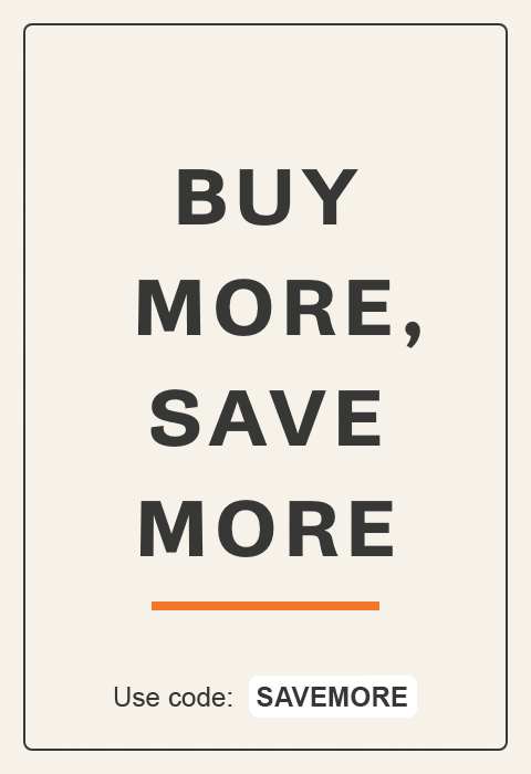Buy More, Save More Promo