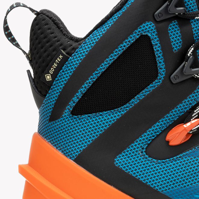 Close-up of a Merrell Trail Gloves.