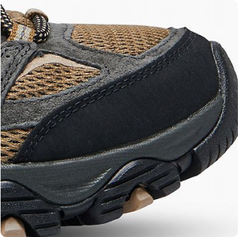 Protective rubber heel and toe cap.