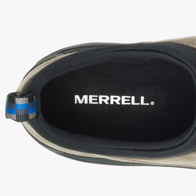 Close-up of a Merrell Trail Gloves.